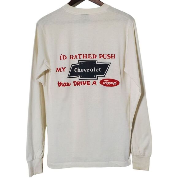 Vintage Screen Stars Shirt Size M Chevrolet Street Machine Single Stitch Mens - Picture 6 of 10